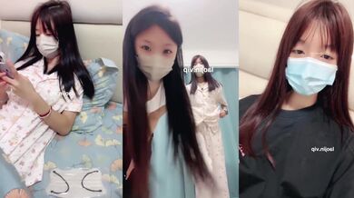 2025年8月最新真实女学生【腼腆女孩】无套啪啪，完美露脸，B上很干净，两个白虎，雪白的蜜桃臀被插个不停 (2)